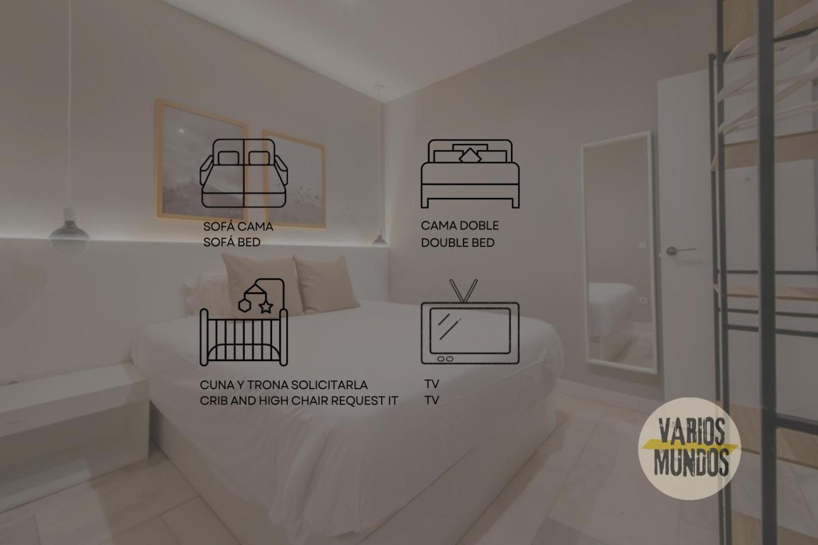 Cool Duplex Bajo Apt 7Pax Cerca De Tirso De Molina E2 Мадрид Екстериор снимка