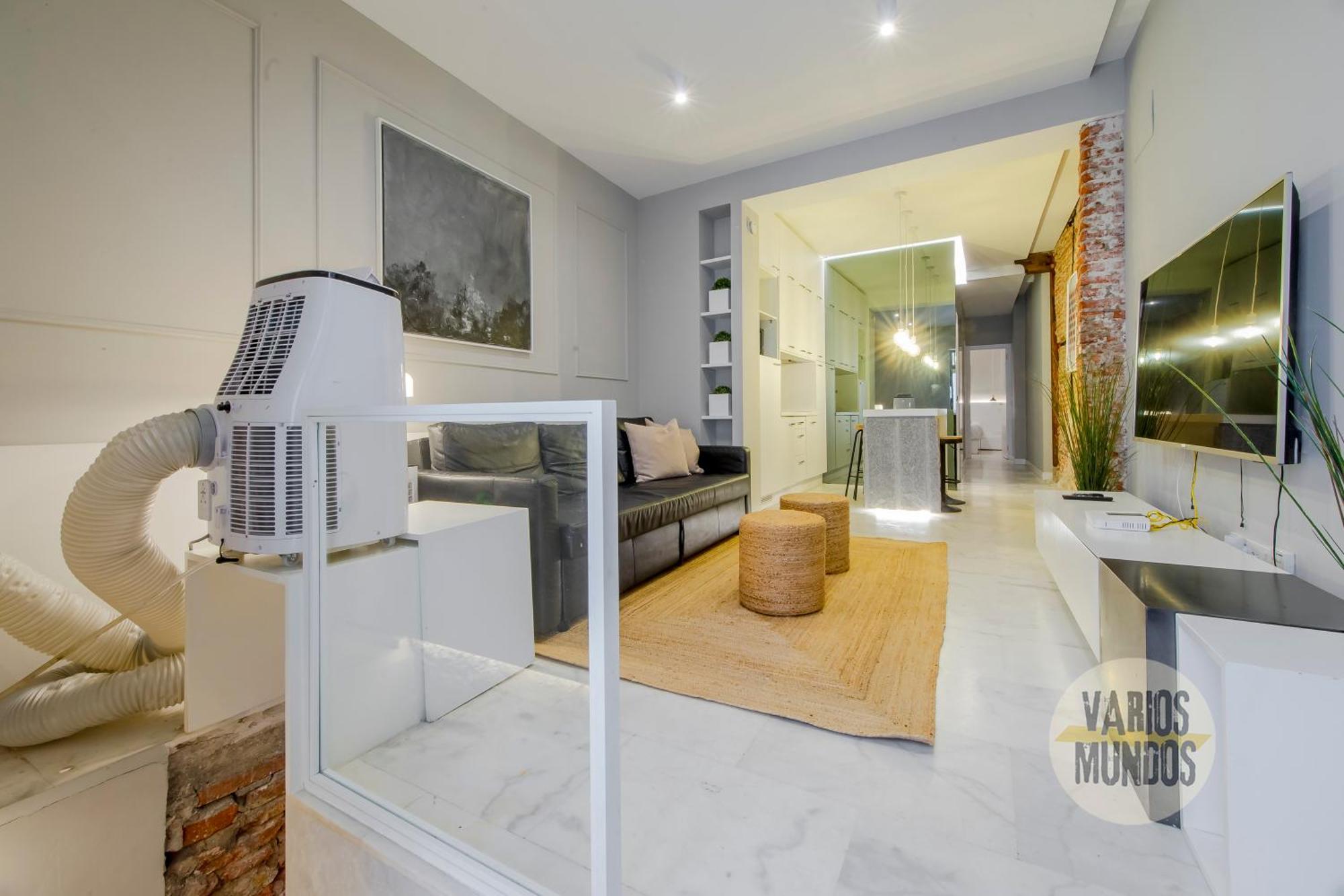 Cool Duplex Bajo Apt 7Pax Cerca De Tirso De Molina E2 Мадрид Екстериор снимка