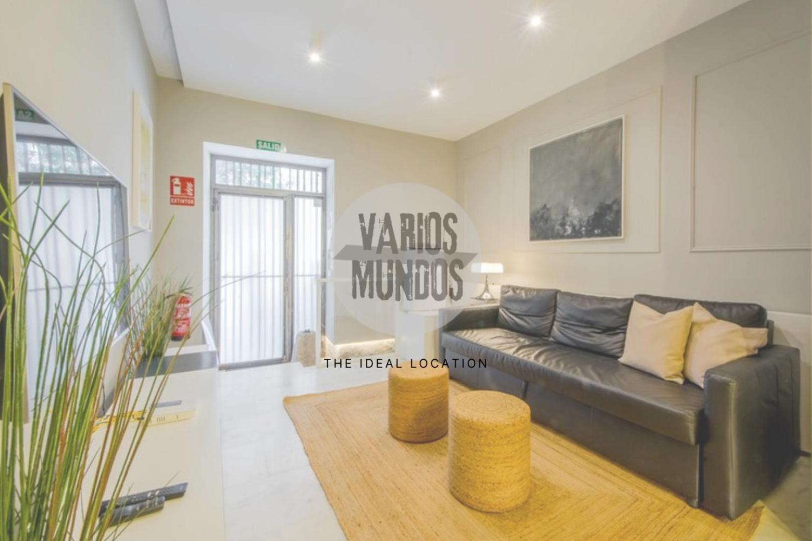 Cool Duplex Bajo Apt 7Pax Cerca De Tirso De Molina E2 Мадрид Екстериор снимка