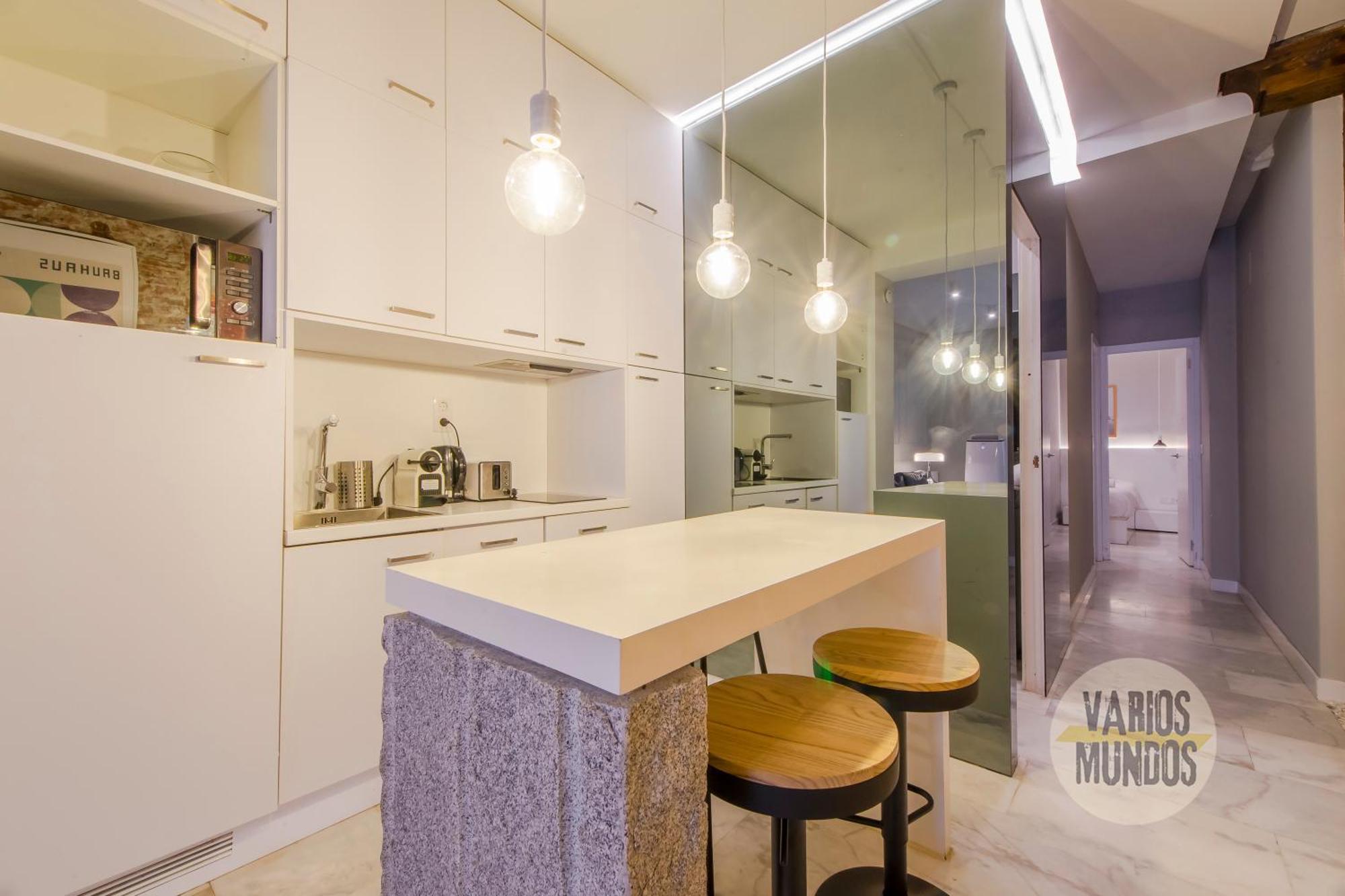 Cool Duplex Bajo Apt 7Pax Cerca De Tirso De Molina E2 Мадрид Екстериор снимка
