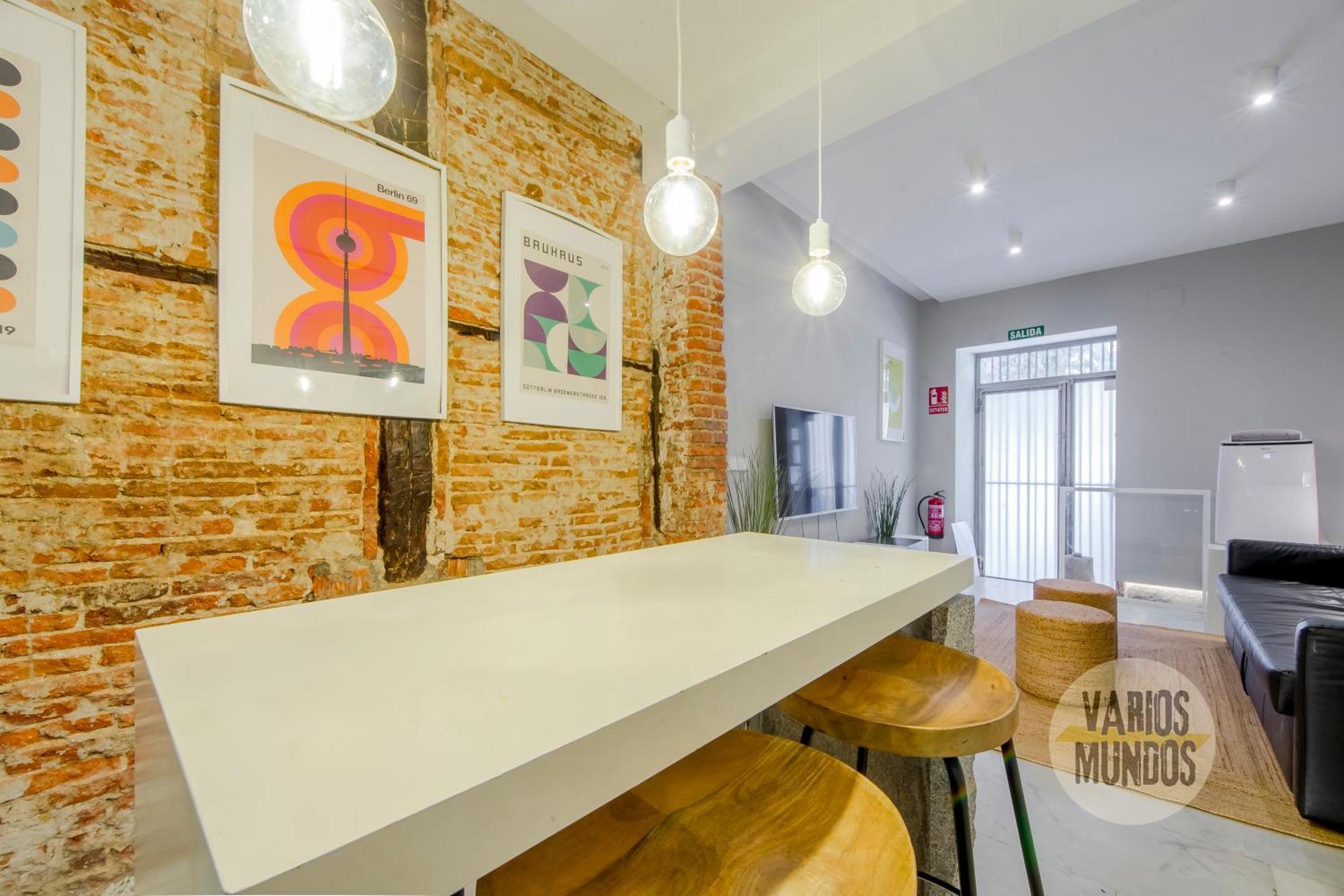 Cool Duplex Bajo Apt 7Pax Cerca De Tirso De Molina E2 Мадрид Екстериор снимка
